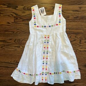 Lola + The Boys Rainbow Stars Day Dress
